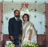 Vivek and Alice wedding photo August 1990